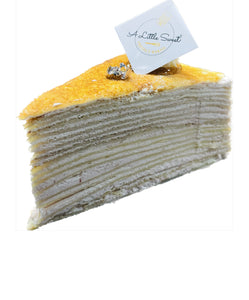 Vanilla  Crepe Sliced Cake