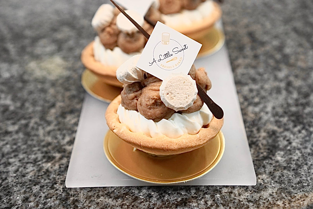 Vanilla Mont Blanc Tart - （REPLAY version 課程重播)